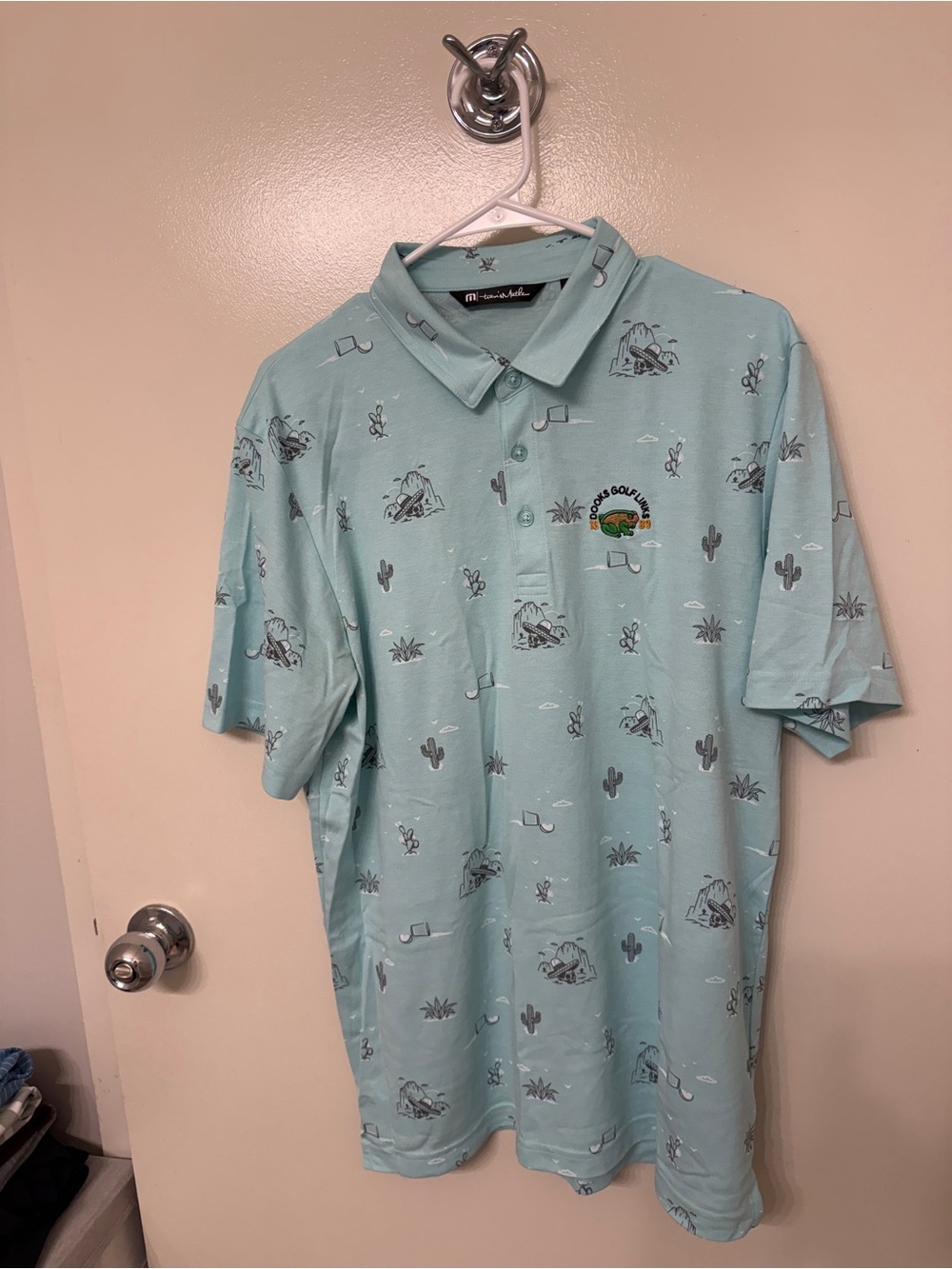 Golf Polo: Travis Mathew Dooks (Ireland) Golf Links